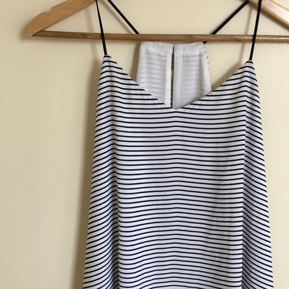 Stripe Express blouse size S